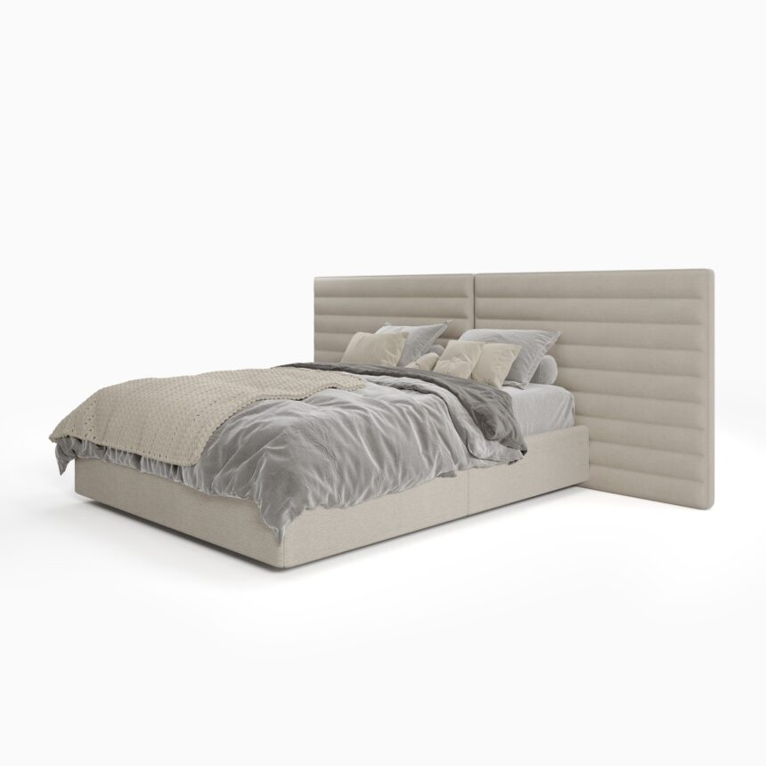 Base Letto + Cabeceira Nord Gomado Horizontal - Imagem 2